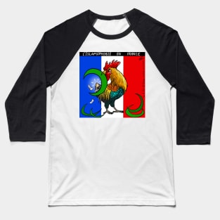 Islamophobia Rooster Baseball T-Shirt